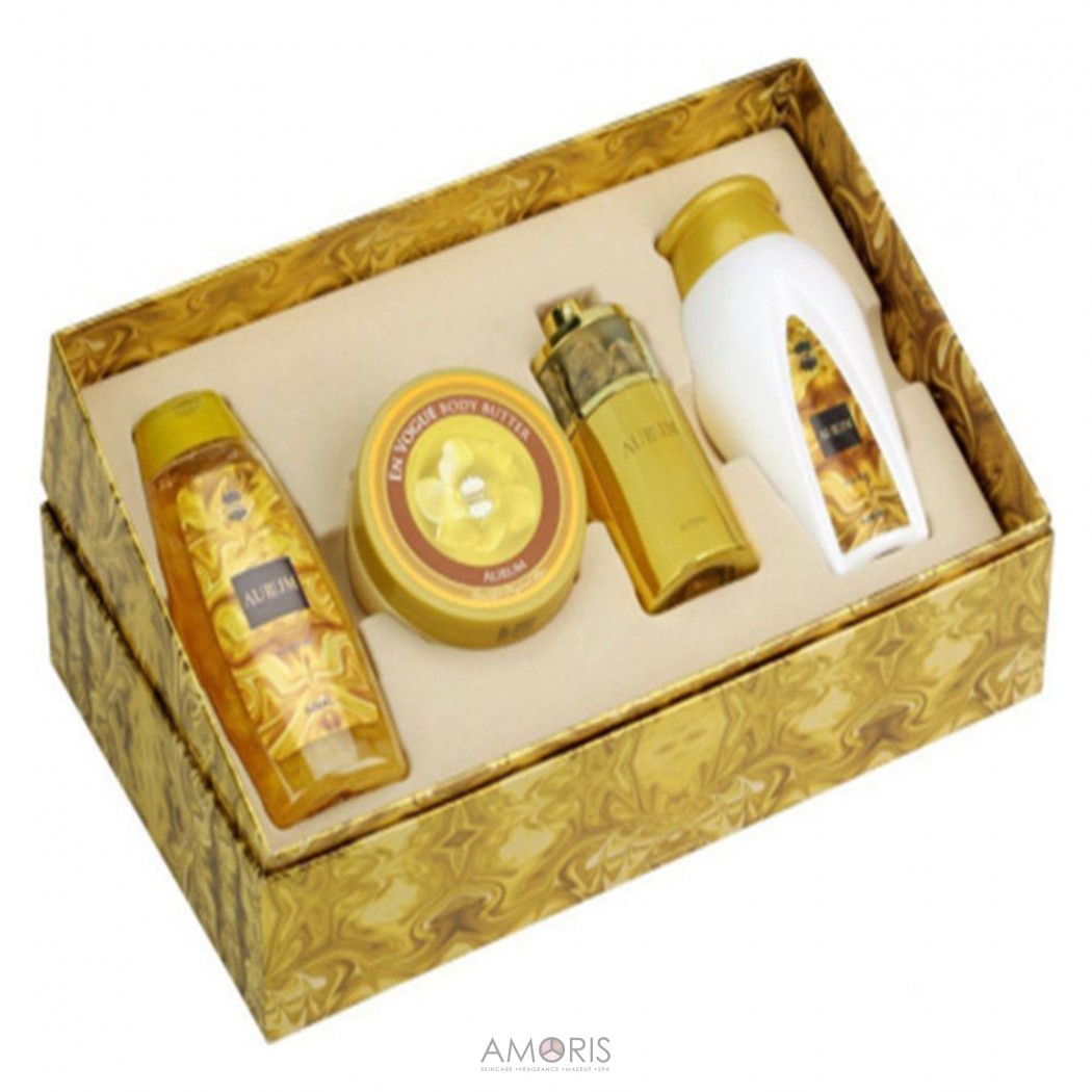 Набір (edp/75ml + sh/gel/200ml + b/butter/200ml+ powder/100g)